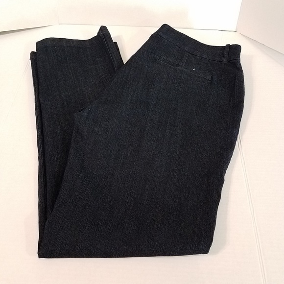 Dockers Pants - Women's Dockers Jean Trouser Cut 14 M Dark Wash